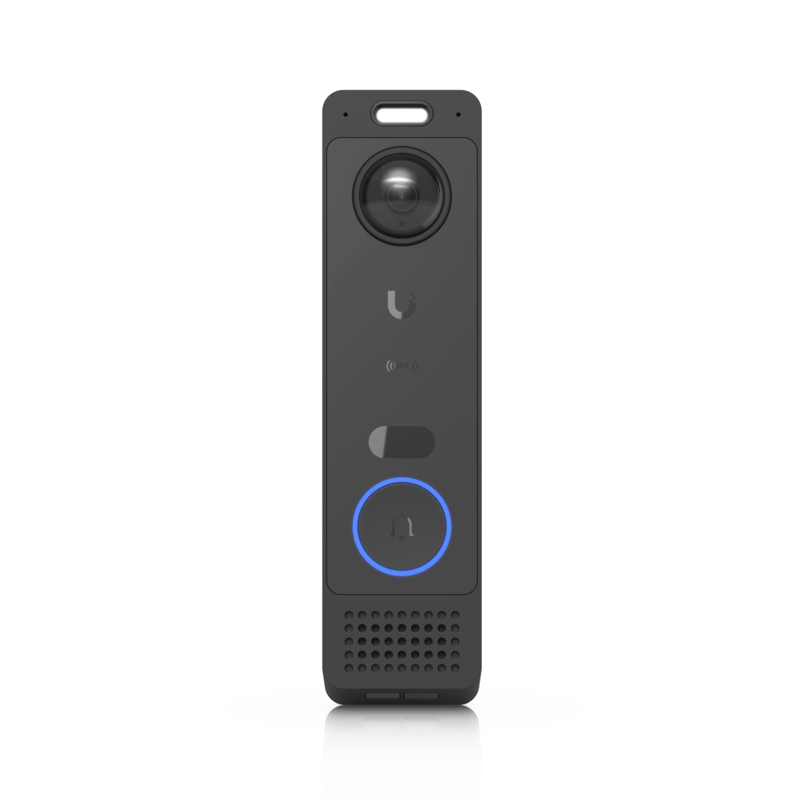 UniFi Protect G6 Entry – Video Portero para Acceso con Audio Bidireccional, Detecciones Inteligentes y Reconocimiento Facial, con Visión Nocturna IR, Acceso por NFC