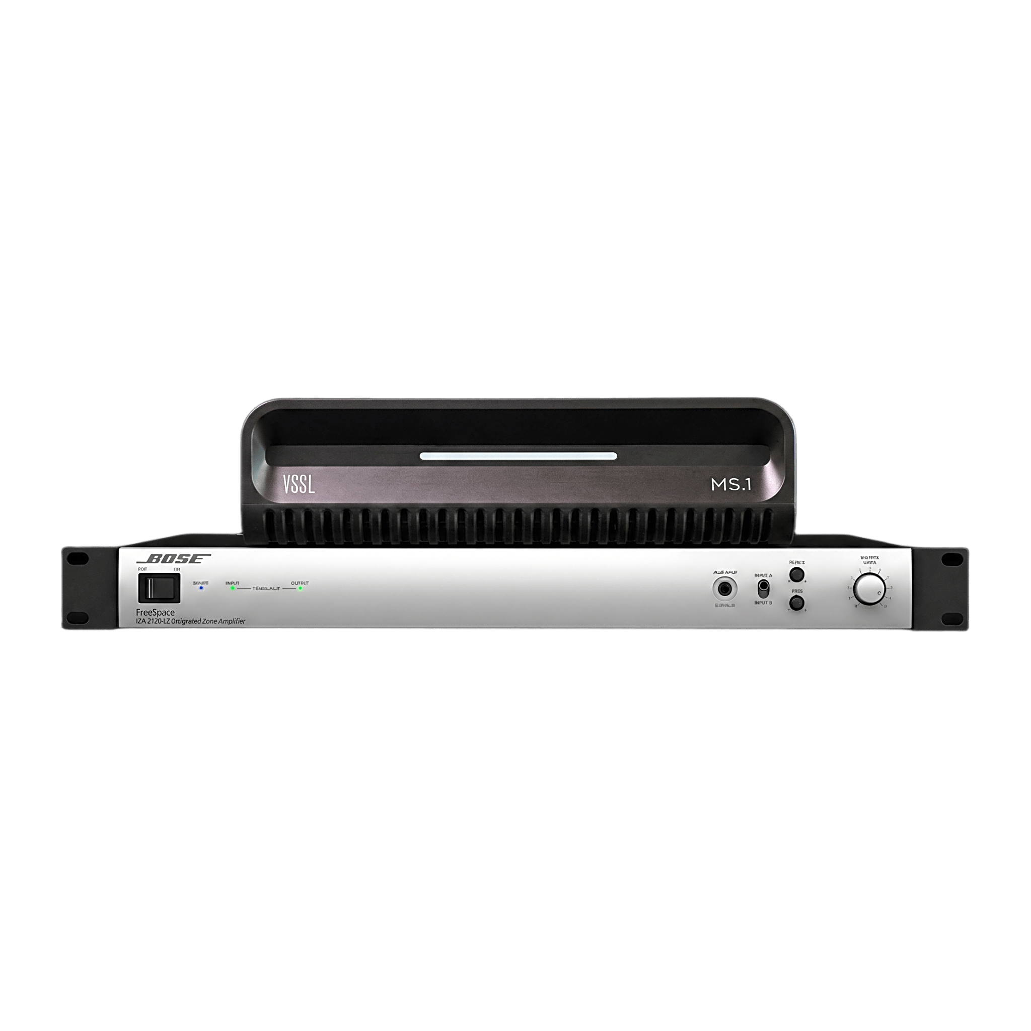 KIT Amplificador IZA2120HZ y Streamer de Audio Modular MS.1 | PoE + USB-C | HDMI eARC + Óptica + RCA | Bluetooth LE Audio | WiFi | Control4-Crestron-Elan-RTI-URC-Savant-Lutron | AirPlay2-GoogleCast-SpotifyConnect