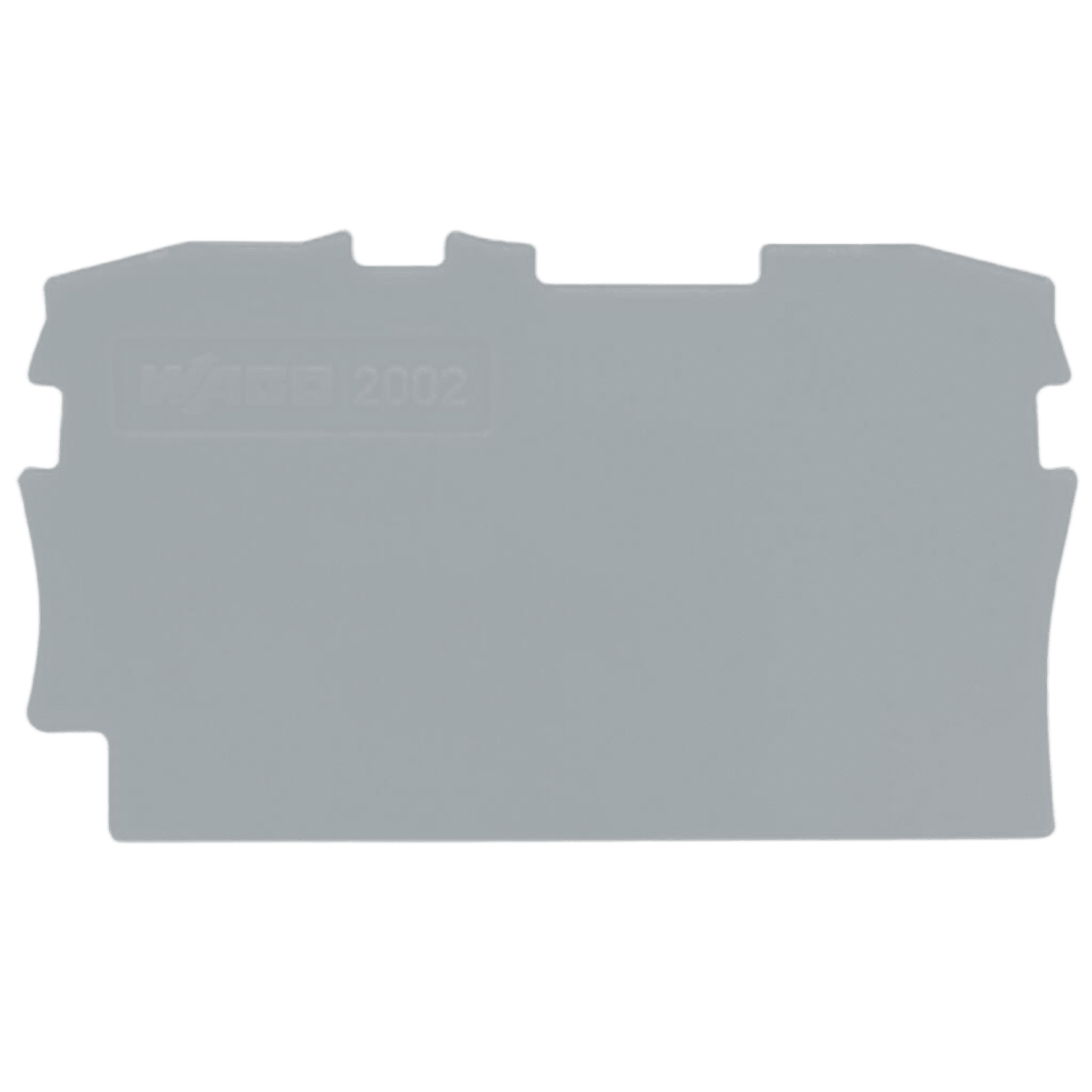Placa Final e Intermedia para Aplicaciones Ferroviarias / Espesor 0,8 mm / Material Poliamida PA 66 V0 / Cumple Normativa EN 50155 / Certificaciones CCC e IECEx / Resistente a Vibración y Choque 5g / Compatible con Sistemas CAD/CAE