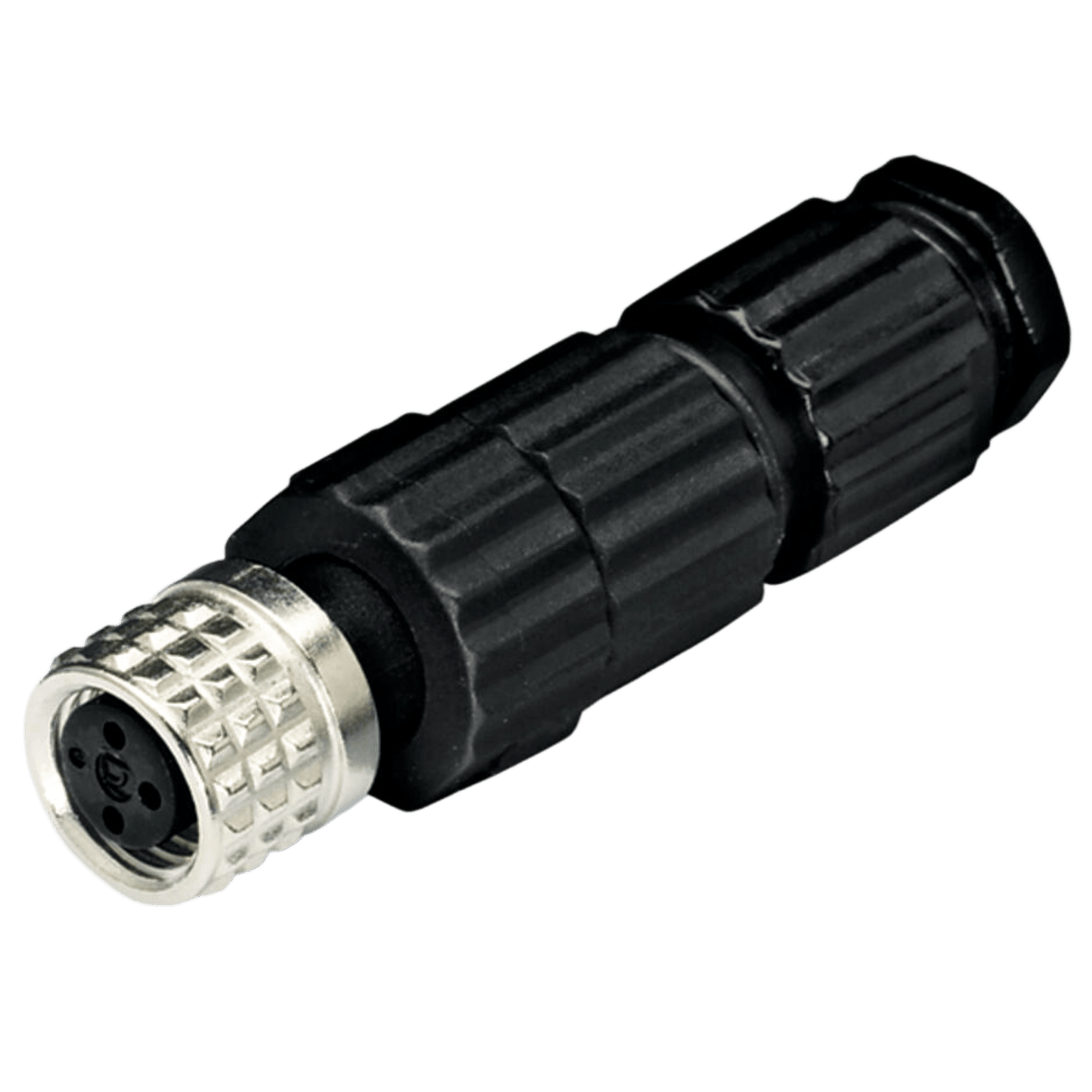 Conector Eléctrico / M8 Hembra 3 Polos / Axial 0° / IP67 / IDC 0.14-0.34 mm²