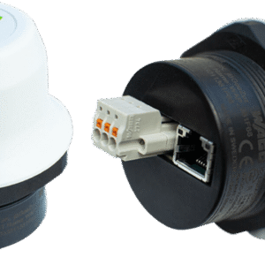 Punto de Acceso Inalámbrico Industrial / WLAN IEEE 802.11 a/b/g/n/d/r / Bluetooth 2.1 + Bluetooth Low Energy 4.0 / IP67 Exterior / Montaje Pasamuros M50 / Gateway Ethernet Inalámbrico / -40°C a +65°C