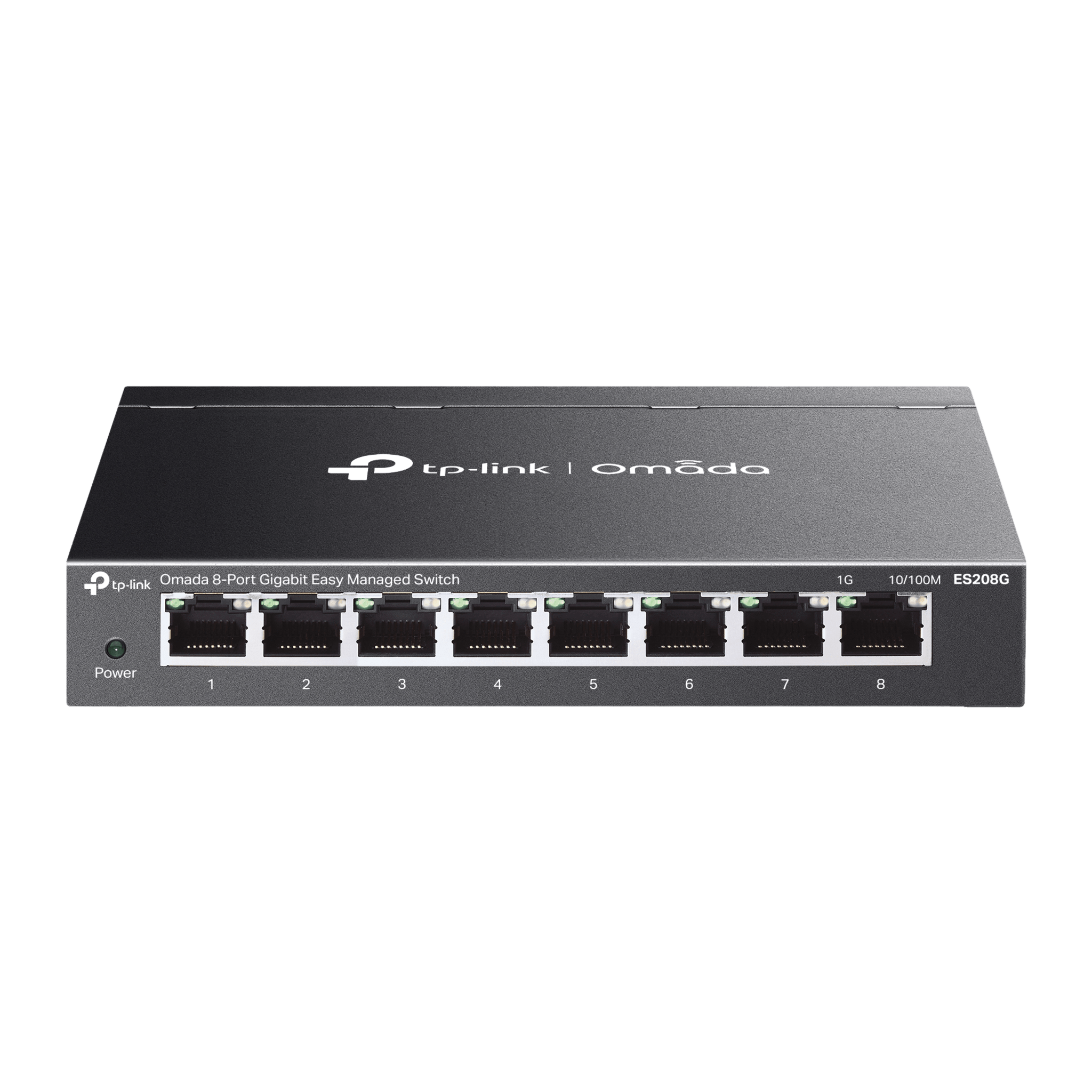 Switch Gestionado Easy Managed 8 Puertos Gigabit / 16 Gbps Capacidad / 11.9 Mpps Forwarding Rate / SDN Omada / VLAN 802.1Q / QoS / Gestión Cloud / Sin Ventilador