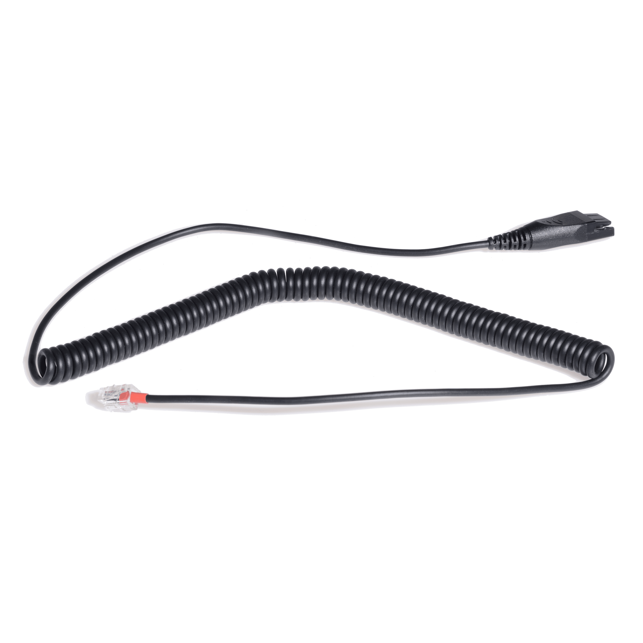 Cable QD A RJ9 de Repuesto Yealink Para Conexión De Diademas Profesionales A Teléfonos De Escritorio