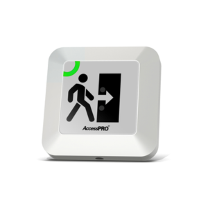 [Caja Abierta] Botón de Salida sin Contacto Compatible con Control Remoto / Temporizado / Distancia Ajustable / Diseño Moderno