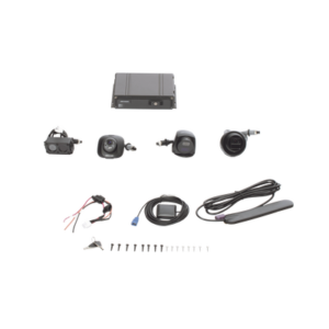 [Caja Abierta] Kit DVR Móvil 1080P / Incluye 4 Cámaras TURBOHD 1080P / Modulo 4G y GPS / Soporta Memoria SD / Visualización por Hik-Connect Teams