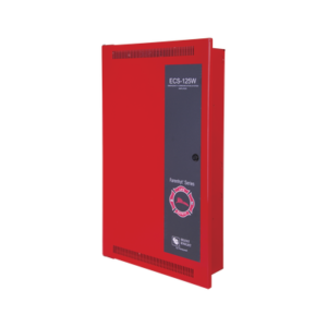 [Caja Abierta] Amplificador Inteligente de 125 Watts para Sistema de Evacuación por Voz, con Fuente de Alimentación y Respaldo de Batería
