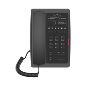 [Caja Abierta] Teléfono IP WiFi para Hotelería, profesional con 6 teclas programables para servicio rápido (Hotline), plantilla personalizable con PoE