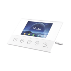 [Caja Abierta] Monitor IP/SIP para interior, Wi-Fi, pantalla a color de 4.3", audio de 2 vías, PoE, 8 interfaces de entrada de alarma.