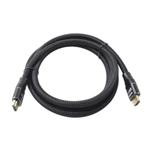[Caja Abierta] Cable HDMI Ultra-Resistente Redondo de 1.8m ( 5.9 ft ) Optimizado para Resolución 4K ULTRA HD