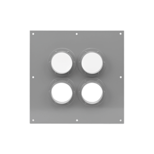[Caja Abierta] Placa Pasamuros Con Capacidad de 4 Botas de 4