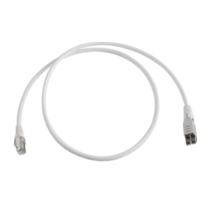 [Caja Abierta] Patch Cord TERA Cat6A 1/10G Ethernet, de 4 Pares y Conector Modular, LS0H, Color Marfil, 1 Metro (3.28 Pies)