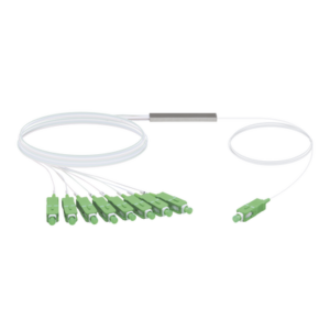 [Caja Abierta] UFiber Splitter (Divisor Óptico) PLC 1 x 8, con conectores SC/APC