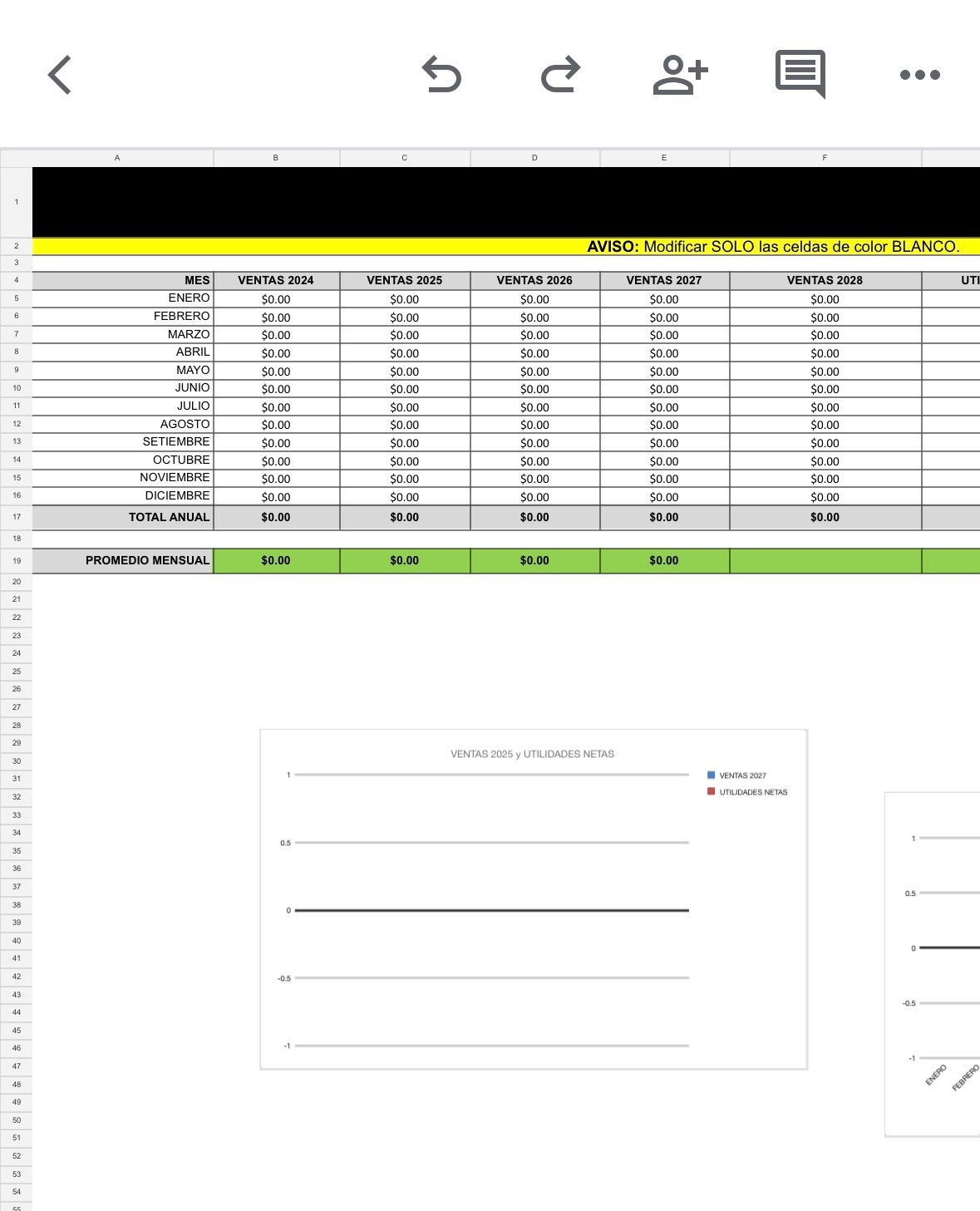Tablero Financiero para Emprendedores y Negocios (Excel) - Image 11