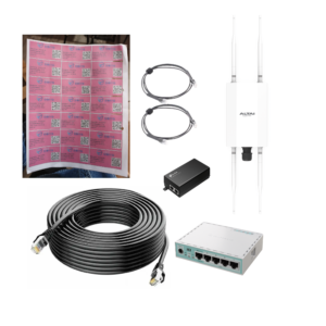 Kit Completo para Venta de Fichas de Internet — CX600 + hEX, Hasta 1500 Fichas