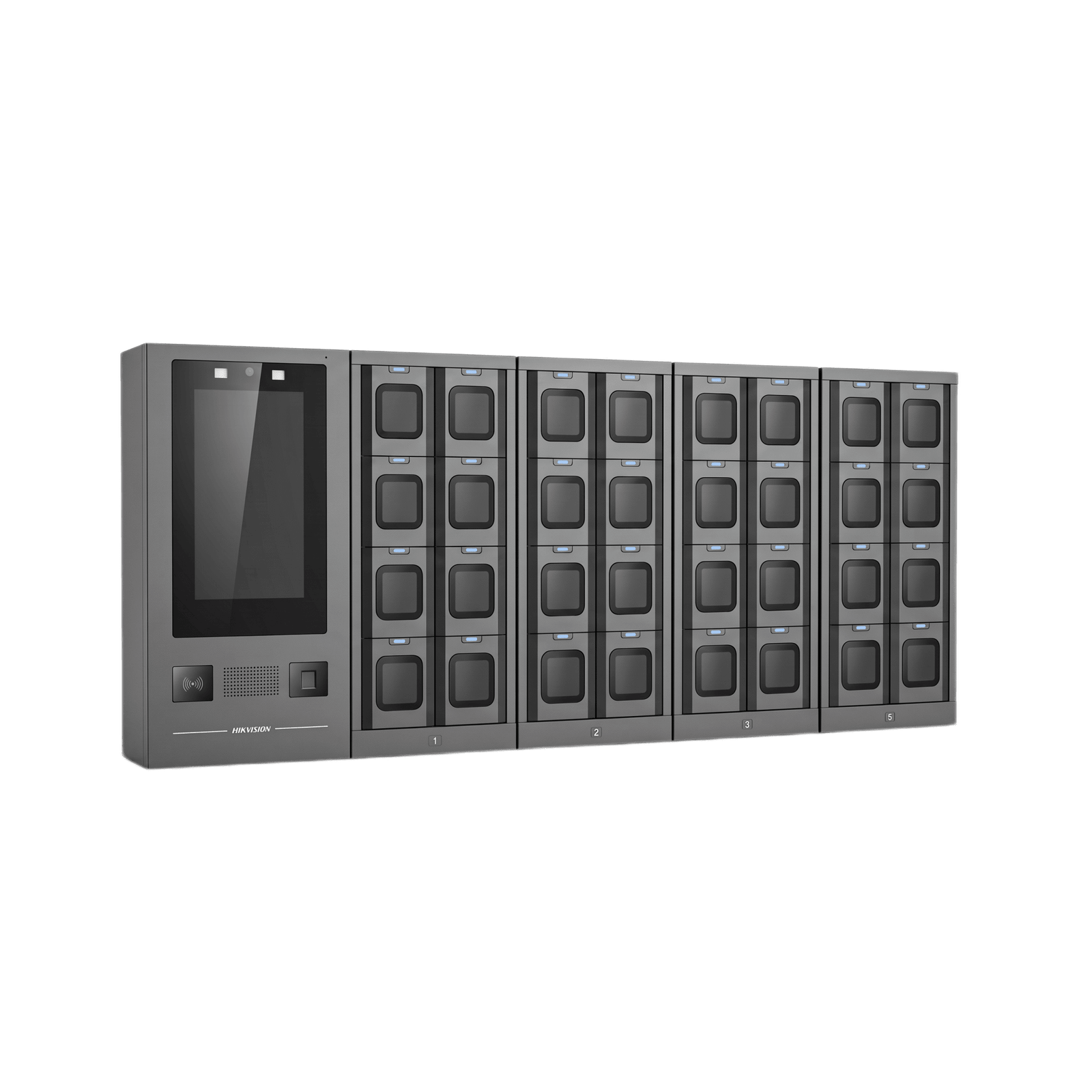 Estación de Descarga para Cámaras Bodycam HIKVISION / Pantalla Touch 13.3" / Conector Tipo C / Incluye 1 HDD de 2 TB (Soporta 4 HDD de 8 TB)