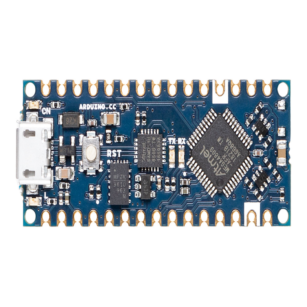 Placa de Desarrollo Arduino® Nano Every / Microcontrolador ATmega4809 AVR 20 MHz / USB-Serial Bridge ATSAMD11D14A / 48 KB Flash / 6 KB SRAM / Compatible 5V / Montaje DIP o SMT - Imagen 2