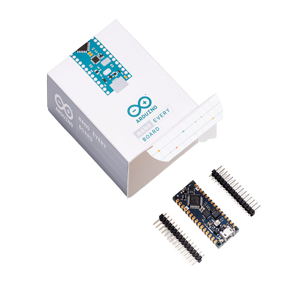 Placa de Desarrollo Arduino® Nano Every / Microcontrolador ATmega4809 AVR 20 MHz / USB-Serial Bridge ATSAMD11D14A / 48 KB Flash / 6 KB SRAM / Compatible 5V / Montaje DIP o SMT - Imagen 4