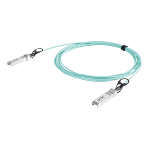 Cable AOC SFP+ / 1 y 10 Gbps / Fibra Óptica Activa / 15 m (49.2 ft) / Hot-Swappable