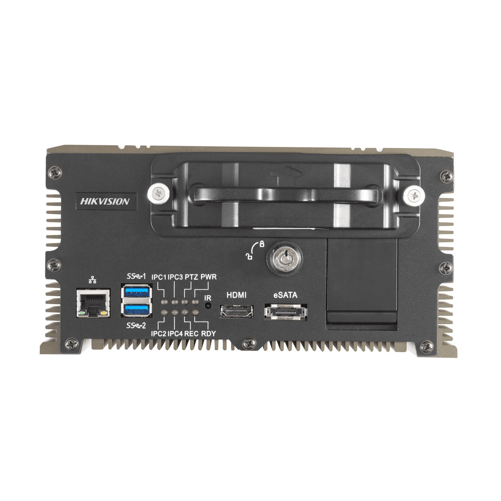DVR Móvil 2 Megapixel (1080p) / 4 Canales TURBOHD / Tecnología IA Integrada / Soporta 4G / WiFi / GPS / Sensor G / Soporta 2 Memorias SD (512 GB c/u) / Alarmas I/O