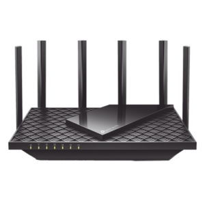 Router Triple Banda / Wi-Fi 6E AX6600 / 6 Antenas de Alta Ganancia / 1 Puerto WAN Gigabit / 4 Puertos LAN Gigabit / Puerto USB 3.0 / OneMesh