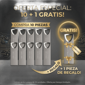 KIT 10 + 1 de memoria USB M200 de 16 GB / USB 3.0