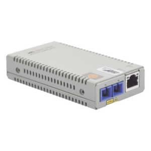 Convertidor de medios Gigabit Ethernet a fibra óptica, conector SC, monomodo (SMF), versión TAA (Trade Agreement Act), 10 Km