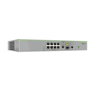 Switch Administrable Capa 3 / 8 Puertos 10/100 Mbps / 1 Puerto Gigabit/SFP Combo / 3.6 Gbps / 2.68 Mpps