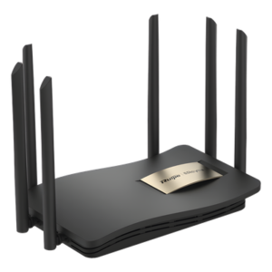 Router Inalámbrico / Wi-Fi 5 / Dual Band 2.4 y 5 GHz / 4 Puertos Gigabit / 6 Antenas 6 dBi / 1,267 Mbps / 96 Usuarios Concurrentes