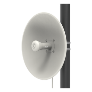 Radio de enlace inalámbrico / 5 GHz / 400+ Mbps / 4910-6200 MHz / Hasta 10 km (32.8 ft) / Antena 25 dBi / Latencia ultra baja
