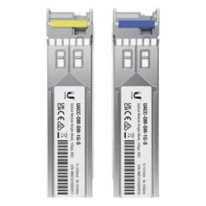 Módulo SFP / 1 Gbps / BiDi Monomodo / LC Simplex / Alcance 3 km (9842.5 ft) / Pack de 2