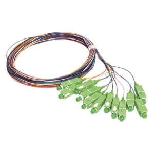 Kit de Pigtails / Monomodo G.657A2 / SC/APC / 2 m (6.56 ft) / 900 µm / 12 Piezas