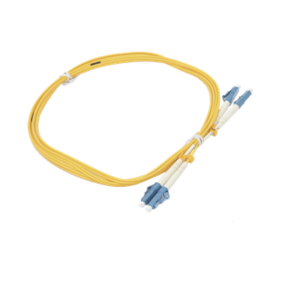Jumper de Fibra Óptica / Monomodo G.652D / LC/UPC-LC/UPC / Dúplex / 2 m (6.56 ft) / Forro 2 mm