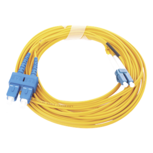 Jumper de Fibra Óptica / Monomodo 9/125 / LC/UPC-SC/UPC / Dúplex / PVC 2.0 mm / 5 m (16.40 pies)