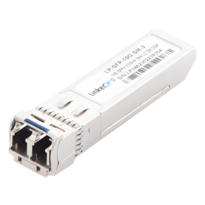 Transceptor SFP+ / 10 Gbps / Monomodo 1310 nm / Alcance 3 km (1.86 mi) / LC/UPC Dúplex / DDM