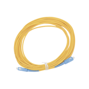 Jumper de Fibra Óptica / Monomodo G.652D / SC/UPC-SC/UPC / Simplex / 10 m (32.81 pies) / Forro 3 mm