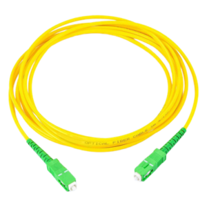 Jumper de Fibra Óptica / Monomodo SC/APC-SC/APC Simplex / 1 m (3.28 ft) / Forro PVC / 2 mm