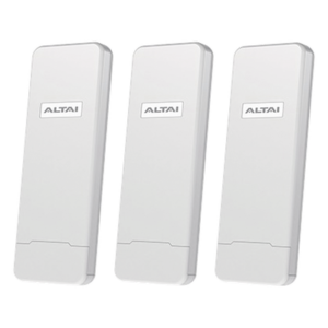 Kit WiFi Hotspot Comunitario / Cobertura 800 m (2,625 ft) / 128 Usuarios por AP / 300 Mbps / MIMO 2x2 / 29 dBm