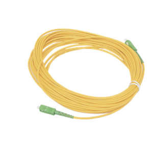 Jumper de Fibra Óptica / Monomodo G.652D / SC/APC-SC/APC / Simplex / 10 m (32.81 ft) / Forro 3 mm