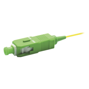Pigtail de Fibra Óptica / SC/APC / Monomodo G.652D / Simplex / 2 Metros (6.56 Pies) / 0.9 mm / PVC