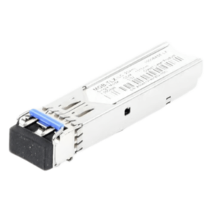 Transceptor SFP Industrial / 1000BASE-LX / Monomodo LC / Alcance 20 km (12.4 mi) / Rango -40 a 75°C / Hot-Pluggable