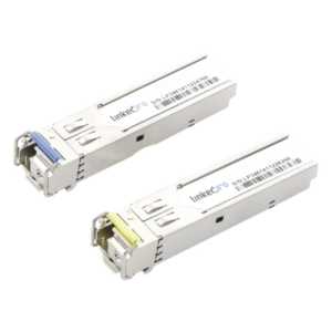 Transceptor SFP Industrial Bidireccional / 1.25 Gbps / Monomodo 10 km (32,808 ft) / 1310/1550 nm / LC/UPC Simplex / DDM / Hot-Pluggable