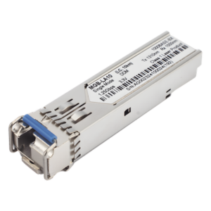 Transceptor WDM Mini-GBIC SFP 1G / LC / Fibra Monomodo / 10 km / TX 1310nm RX 1550nm