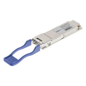 Transceptor Óptico QSFP28 / 100 Gbps / Monomodo 1310 nm / Alcance 10 km (6.2 mi) / LC/UPC Dúplex / DDM / Hot-Pluggable