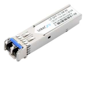 Transceptor SFP / Monomodo 1310 nm / 1.25 Gbps / 1000BASE-EX / LC/UPC Dúplex / DDM / 60 km (196.9 ft)