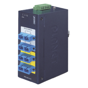 Switch Industrial Bypass de Fibra Óptica / Multimodo SC / 2 Canales / Conmutación Ultrarrápida / Pérdidas Ultrabajas