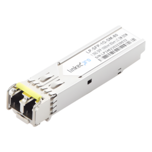 Transceptor Óptico SFP / Monomodo / 1.25 Gbps / 1550 nm / Alcance 80 km (262.4 ft) / LC/UPC Dúplex / DDM