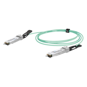 Cable AOC QSFP28 / 100 Gbps / Fibra Óptica Activa / 3 m (9.8 ft) / Plug-and-Play / Compatibilidad Multimarca