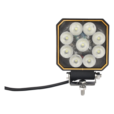 Luz de trabajo Bluetooth / 9 LED / 1500 lm / 12-24 VDC / 130x101x37 mm / 5.1x4.0x1.5 in