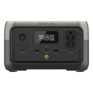 Estación de Energía Portátil / 256 Wh / 2 AC 300 W (Pico 600 W) / Carga Rápida 60 min / Solar 110 W / Wi-Fi y Bluetooth
