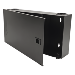 Caja de Fibra Óptica / Montaje en Pared / Acceso Fijo / 4 Aberturas / 18 Gauge / 96 Fibras / 18' x 9.2' x 3.5'